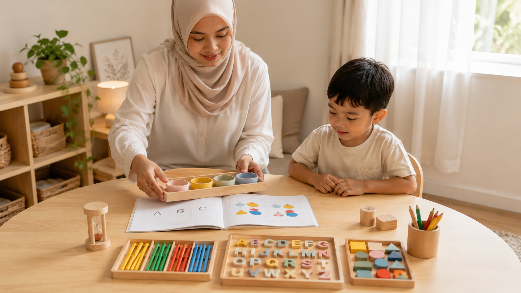 Set batang kira nombor untuk aktiviti mengira awal